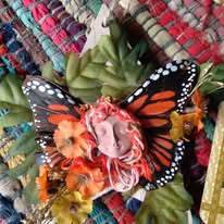 Gathering of Winged Oddities – Handmade Fairy Ornament Assortment