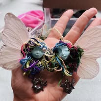 Gathering of Winged Oddities – Handmade Fairy Ornament Assortment