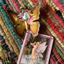 Gathering of Winged Oddities – Handmade Fairy Ornament Assortment