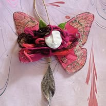 Gathering of Winged Oddities – Handmade Fairy Ornament Assortment