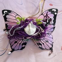 Gathering of Winged Oddities – Handmade Fairy Ornament Assortment