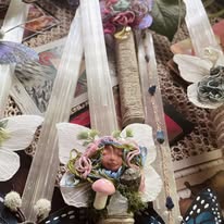 Assorted Wands of Questionable Origin – Handmade Selenite Fairy Wands