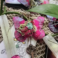 Gathering of Winged Oddities – Handmade Fairy Ornament Assortment