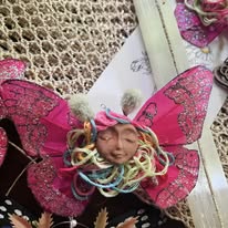 Gathering of Winged Oddities – Handmade Fairy Ornament Assortment