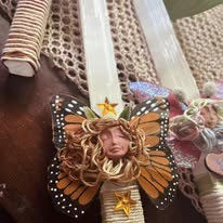 Assorted Wands of Questionable Origin – Handmade Selenite Fairy Wands