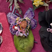 Gathering of Winged Oddities – Handmade Fairy Ornament Assortment