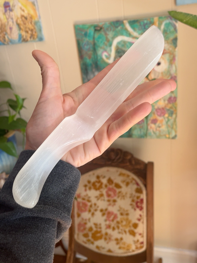 Selenite Ritual Dagger