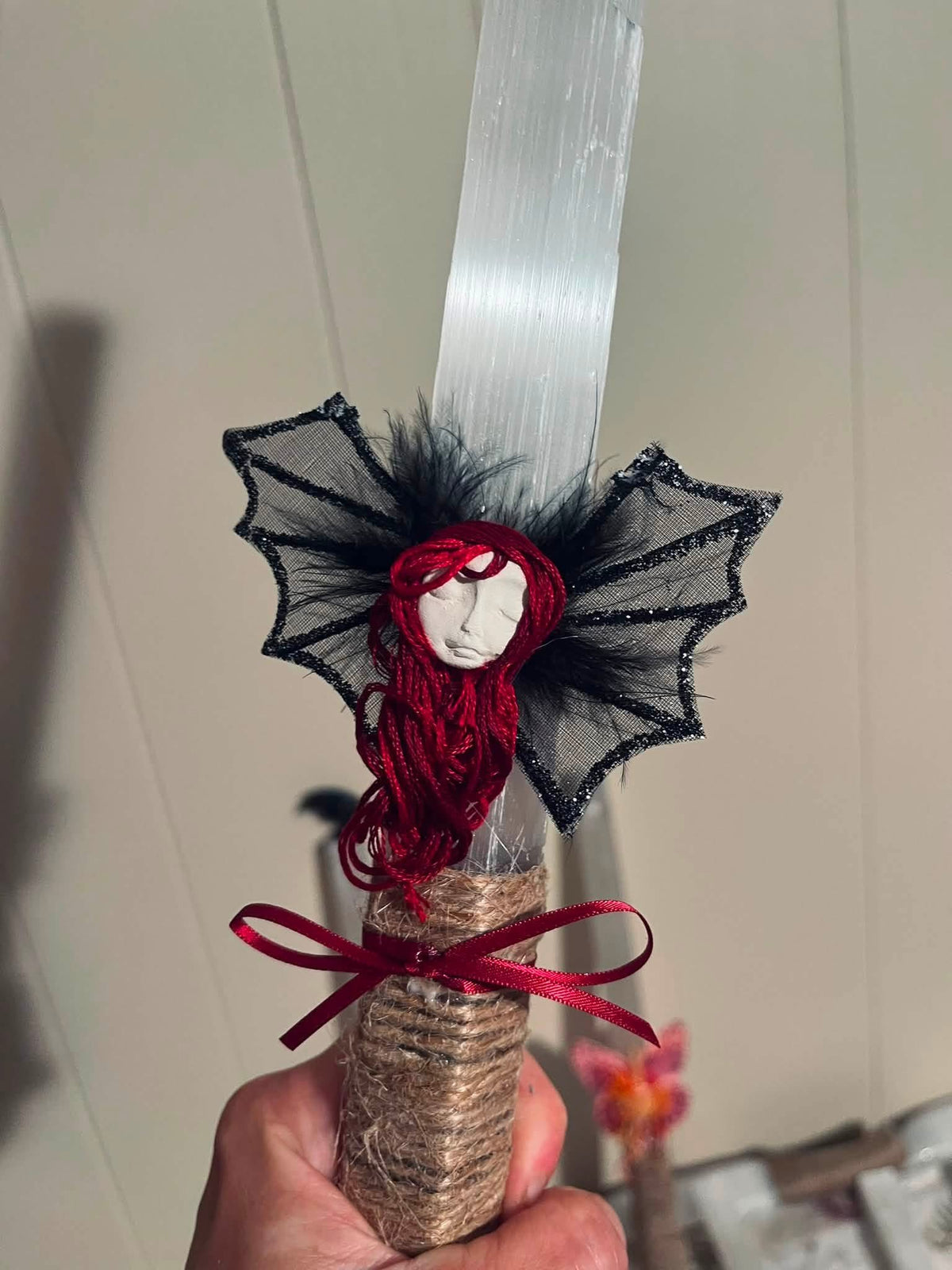 Assorted Wands of Questionable Origin – Handmade Selenite Fairy Wands
