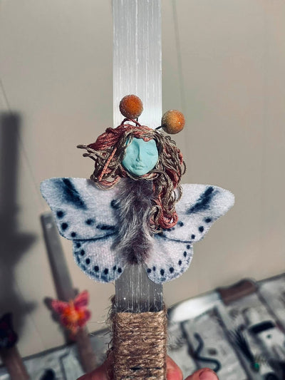 Assorted Wands of Questionable Origin – Handmade Selenite Fairy Wands