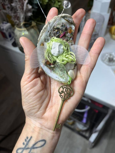 Gathering of Winged Oddities – Handmade Fairy Ornament Assortment